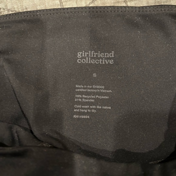 Girlfriend Collective Black Compressive High-Rise Legging - Picture 3 of 3